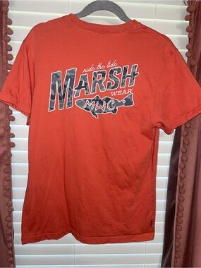 Men’s Marsh Wear Shirt camo and orange